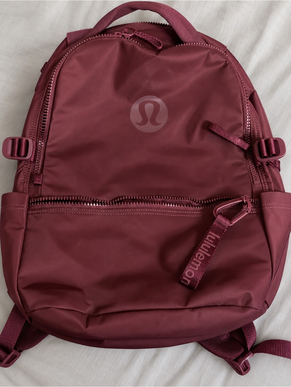 Lululemon New Crew Backpack 22L – Burgundy Bay NWOT